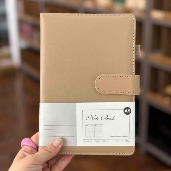 Caderno A5 Premium Executivo c/ Fecho Magnético 14,1x20,6cm - IMPORTADO - UND