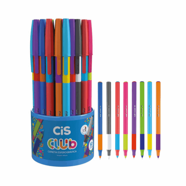 Caneta Esferográfica Cis Club 0.7mm - CIS - UND