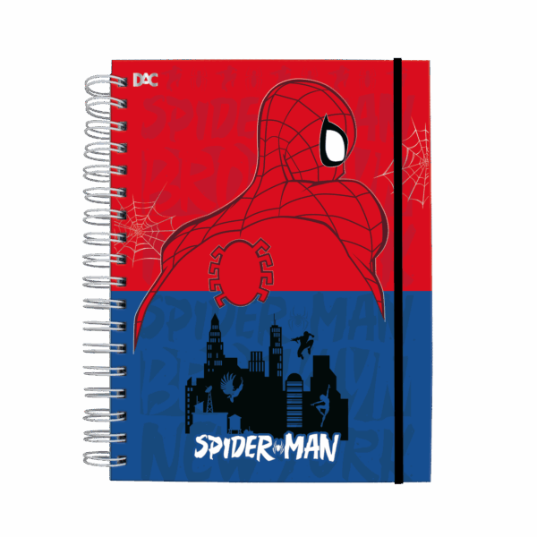 Caderno Smart Universitário 10 Divisórias Homem Aranha 80 fls - DAC