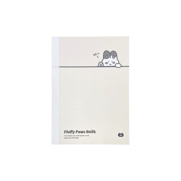 Caderno A6 Brochura Pautado Fluffy Paws 10,5x14,7cm - UNISO - UND