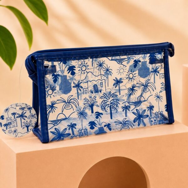 Necessaire Plástica Estampada Brisa de Verão 20 x 12 x 8 cm – IMPORTADO – UND