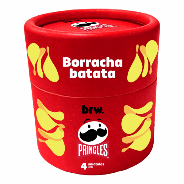 Borracha Batata PRINGLES - BRW - POTE 4 UND