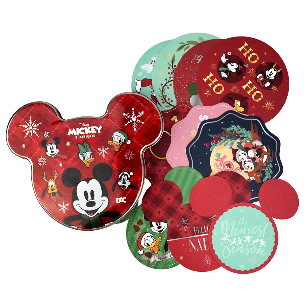 Lata Colecionável LUXO Mickey e Amigos Disney - DAC