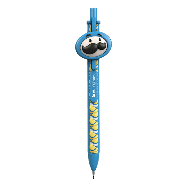 Lapiseira Plástica Divertida 0.7mm PRINGLES - BRW - UND