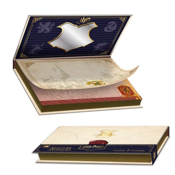Bloco Caderno Anotações Carta Harry Potter 80 fls - DAC