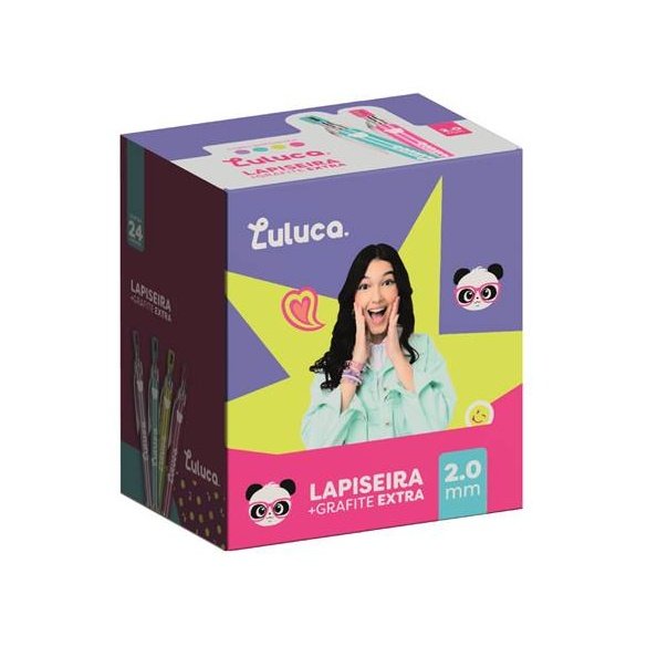 Lapiseira 2.0mm LULUCA - SKYPAPER - CAIXA 24 UND