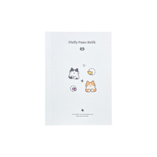 Caderno A6 Brochura Pautado Fluffy Paws 10,5x14,7cm - UNISO - UND