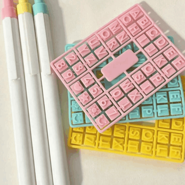 Caneta Gel Personalizável Alfabeto 0.5mm - IMPORTADO - UND