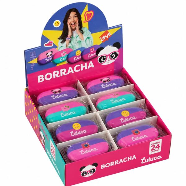 Borracha Retangular LULUCA - SKYPAPER - CX 24 UND