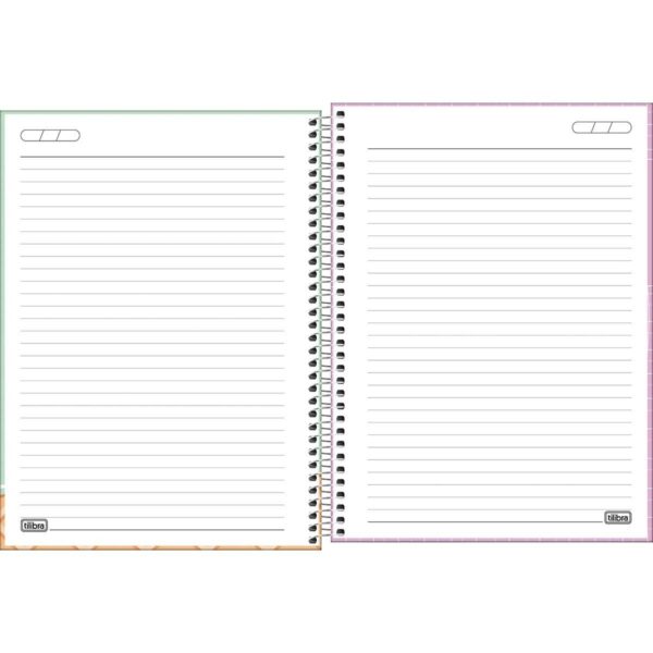 Caderno Espiral Capa Dura Universitário 1 M Zoom+ Feminino 20x27,5cm 96 Fls - TILIBRA - UND