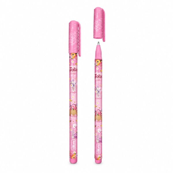 Caneta Preta Esferográfica 0.7mm Jolie - TILIBRA - UND