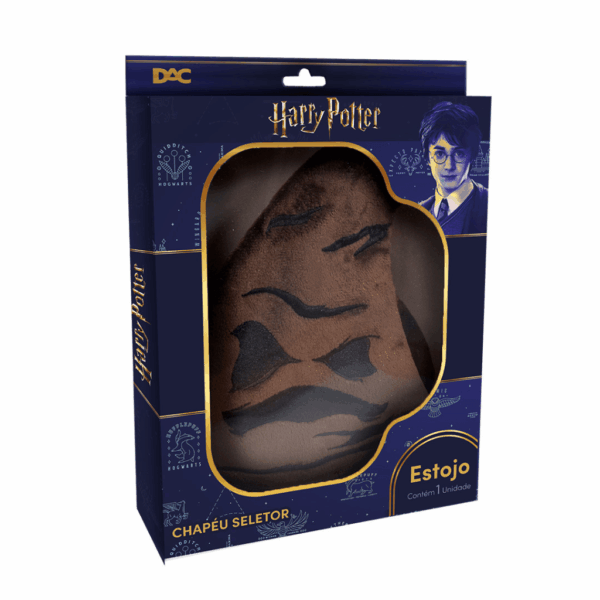 Estojo Fluffy Pelúcia Chapéu Seletor Harry Potter - DAC