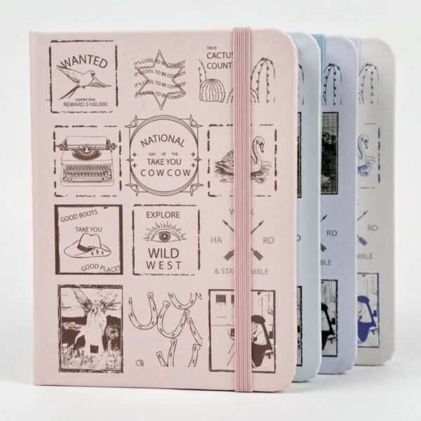 Caderno Capa Dura Pautado National A6 10,3x13,7cm - UNISO - UND