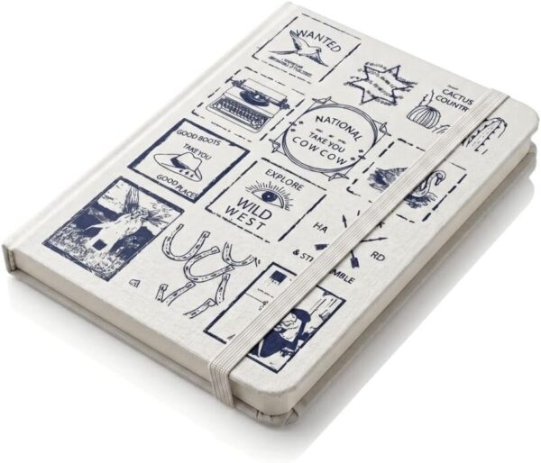 Caderno Capa Dura Pautado National A6 10,3x13,7cm - UNISO - UND