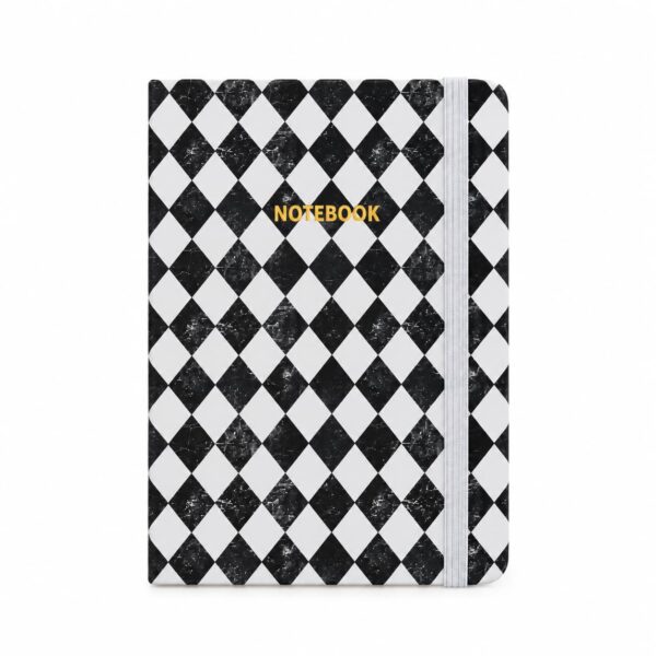 Caderno A7 Capa Dura Xadrez Clássico 7x10,5cm 80 Fls - SKYPAPER - UND