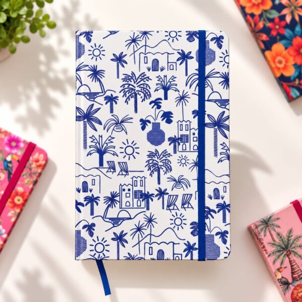 Caderno Diário Brisa de Verão 13,7x20,3cm 80 Fls - IMPORTADO - UND