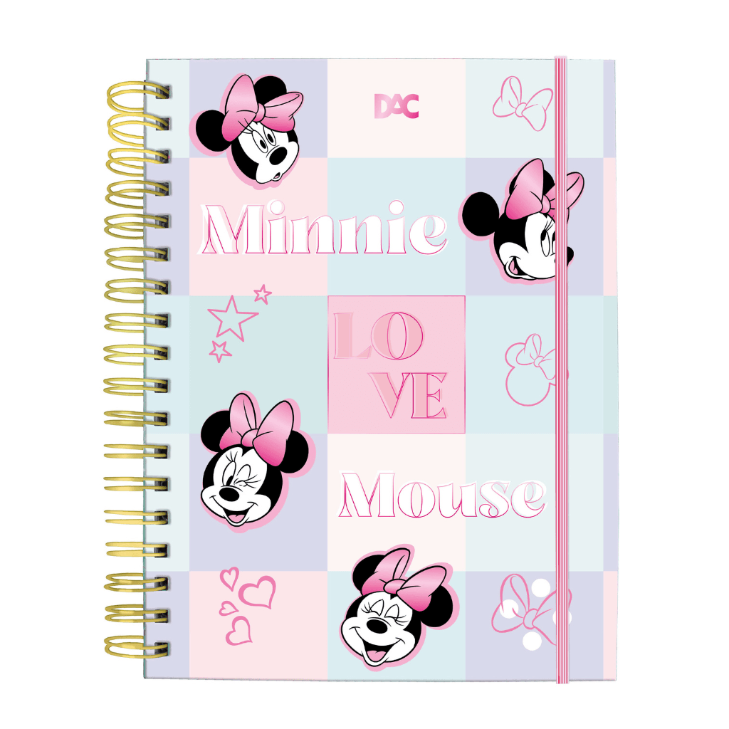 Caderno Smart Colegial Minnie Mouse 80 fls - DAC