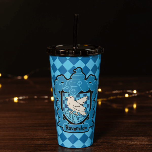 Copo Refri c/ Canudo Harry Potter 700 ml - PLASÚTIL - UND