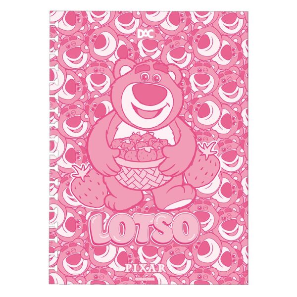 Caderno Smart Universitário 10 Divisórias Ursinho Lotso 80 fls - DAC