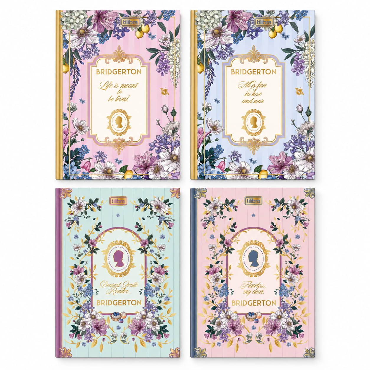 Caderno Colegial Costurado LUXO 80 fls BRIDGERT - TILIBRA - UND