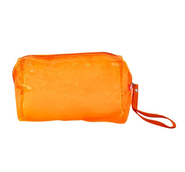 Necessaire Transparente LARANJA ALEGRIA 13x9x19cm - FLORIE - UND