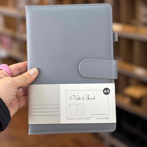 Caderno A5 Premium Executivo c/ Fecho Magnético 14,1x20,6cm - IMPORTADO - UND