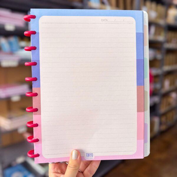 Caderno de Disco LOVE  20x26cm 10 Discos 80 Flhs- TOKYO DESIGN- UND