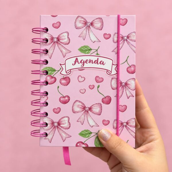 Agenda Permanente Lacinhos 10,4x14,2cm 160 Fls - IMPORTADO - UND