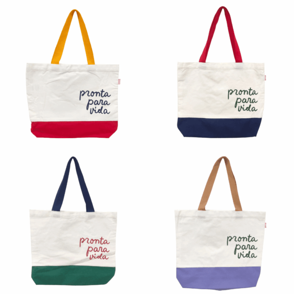 Ecobag Pronta para Vida G 35x41cm - FLORIE - UND