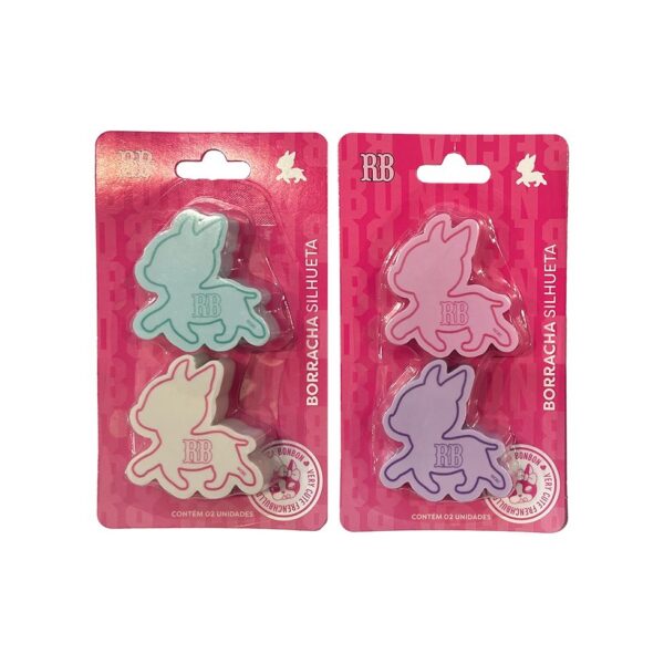 Borracha Silhueta Rebecca Bonbon c/ 2 Und - SKYPAPER - BLISTER