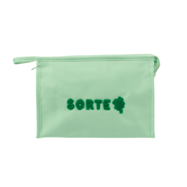 Necessaire Dia a Dia Verde SORTE 23x16x7cm - FLORIE - UND