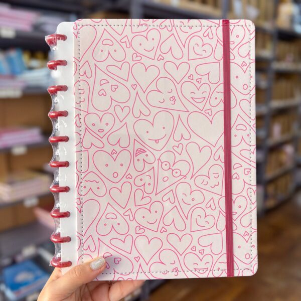 Caderno de Disco LOVE  20x26cm 10 Discos 80 Flhs- TOKYO DESIGN- UND