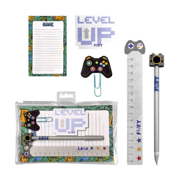 KIT de Anotações GAME 5 Peças - FOFY - UND