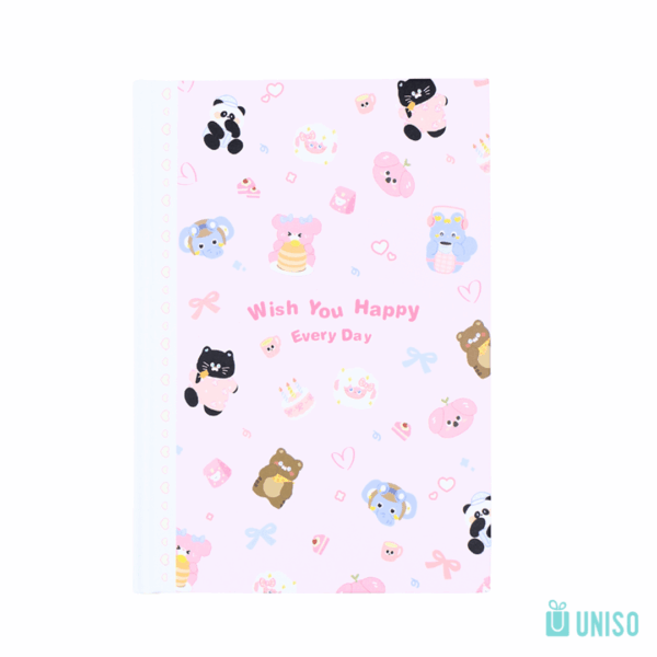 Caderno Capa Dura Sweet Time Bichinhos B6 112 Fls 12,2x17,8cm – UNISO – UND