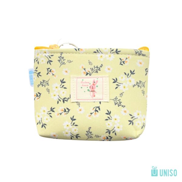 Bolsinha Porta Moedas Retangular Flor 6x15x3cm - UNISO - UND