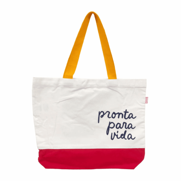 Ecobag Pronta para Vida G 35x41cm - FLORIE - UND