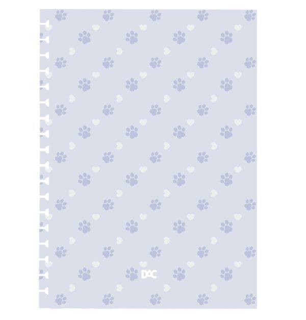 Caderno Smart Universitário 10 Divisórias So Cute Dog 80 fls - DAC