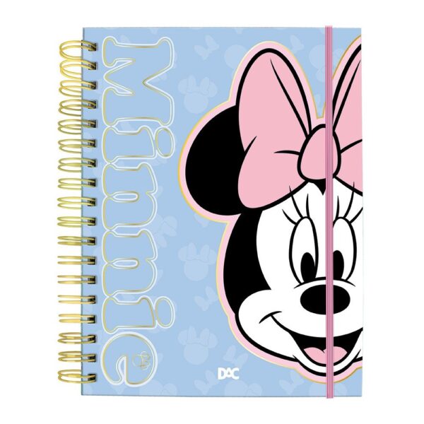 Caderno Smart Universitário 10 Divisórias Minnie Azul 80 fls - DAC