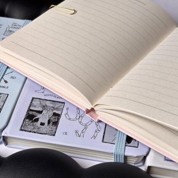 Caderno Capa Dura Pautado National A6 10,3x13,7cm - UNISO - UND