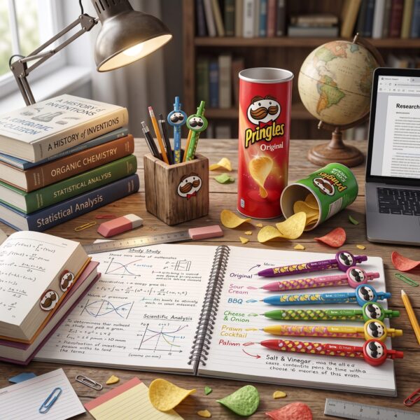 Lapiseira Plástica Divertida 0.7mm PRINGLES - BRW - UND