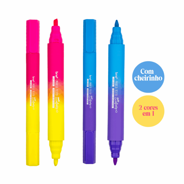 Marca Texto Double Infinity c/ Cheirinho - BRW - UND