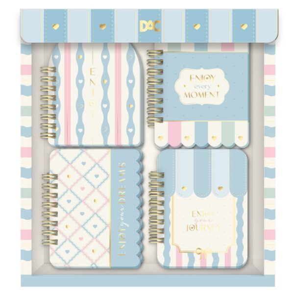 Mini Caderno Decorado Enjoy 50 Fls - DAC
