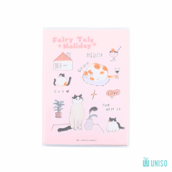 Caderno Pautado Gato Holiday 80 fls 92x12,6cm – UNISO – UND