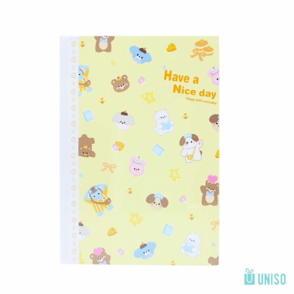 Caderno Capa Dura Sweet Time Bichinhos B6 112 Fls 12,2x17,8cm – UNISO – UND