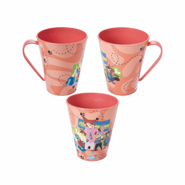Caneca Zootopia 360 ml Sortido - PLASÚTIL - UND