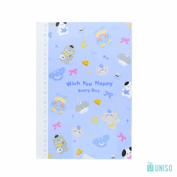 Caderno Capa Dura Sweet Time Bichinhos B6 112 Fls 12,2x17,8cm – UNISO – UND