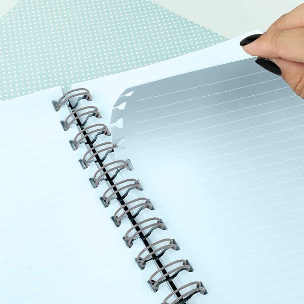 Refil Folhas Reposicionável Caderno Smart Colegial AZUL - DAC
