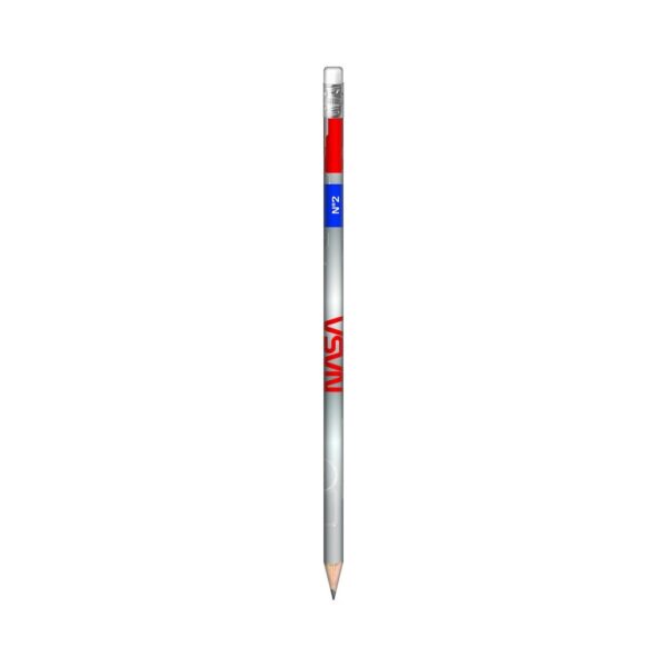 Lápis Redondo c/ Borracha N.2 Nasa - TILIBRA - PACOTE 12 UND