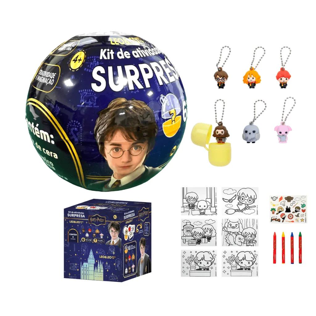 Kit de Atividades Surpresa Harry Potter - LEO E LEO - UND