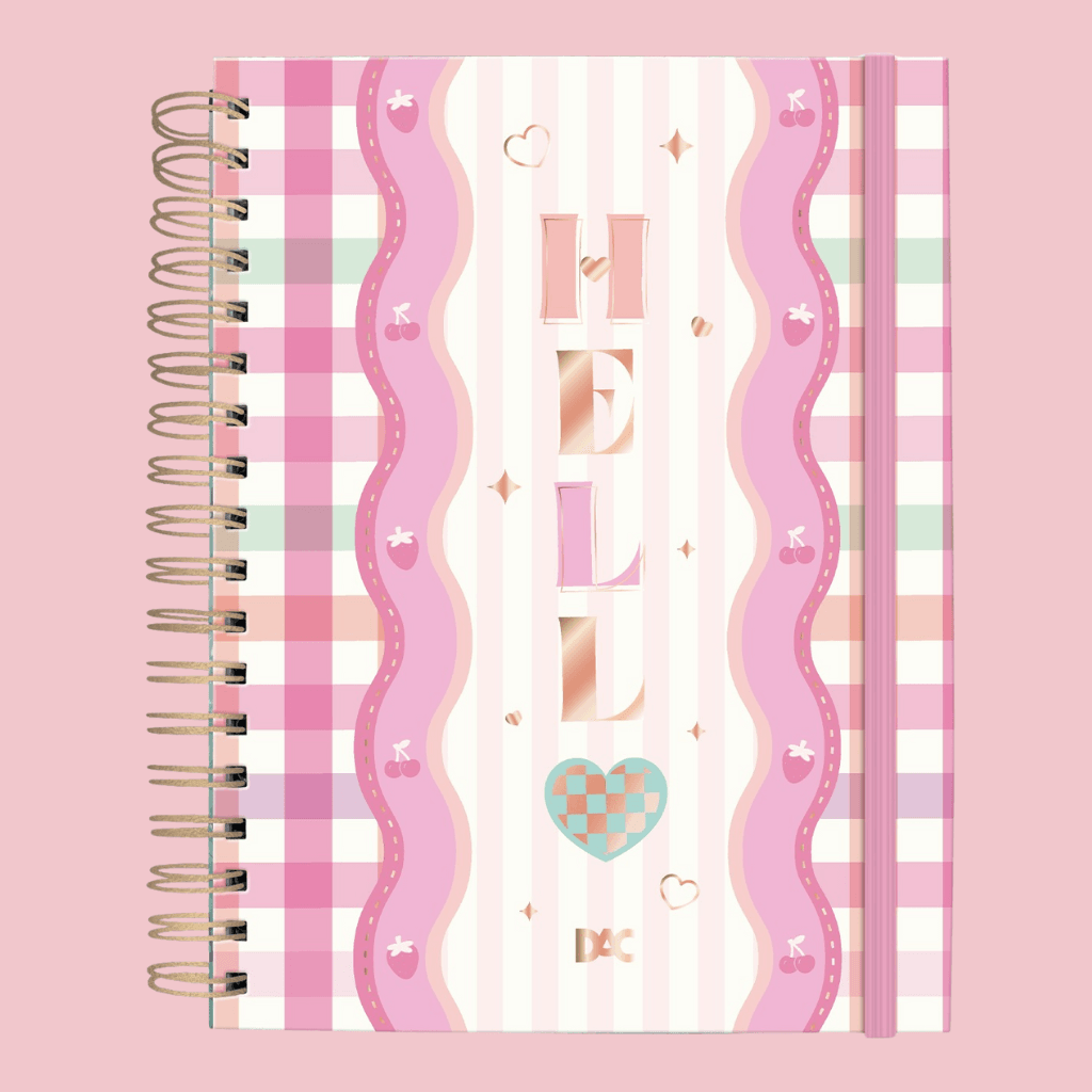 Caderno Smart Colegial Hello 80 fls - DAC
